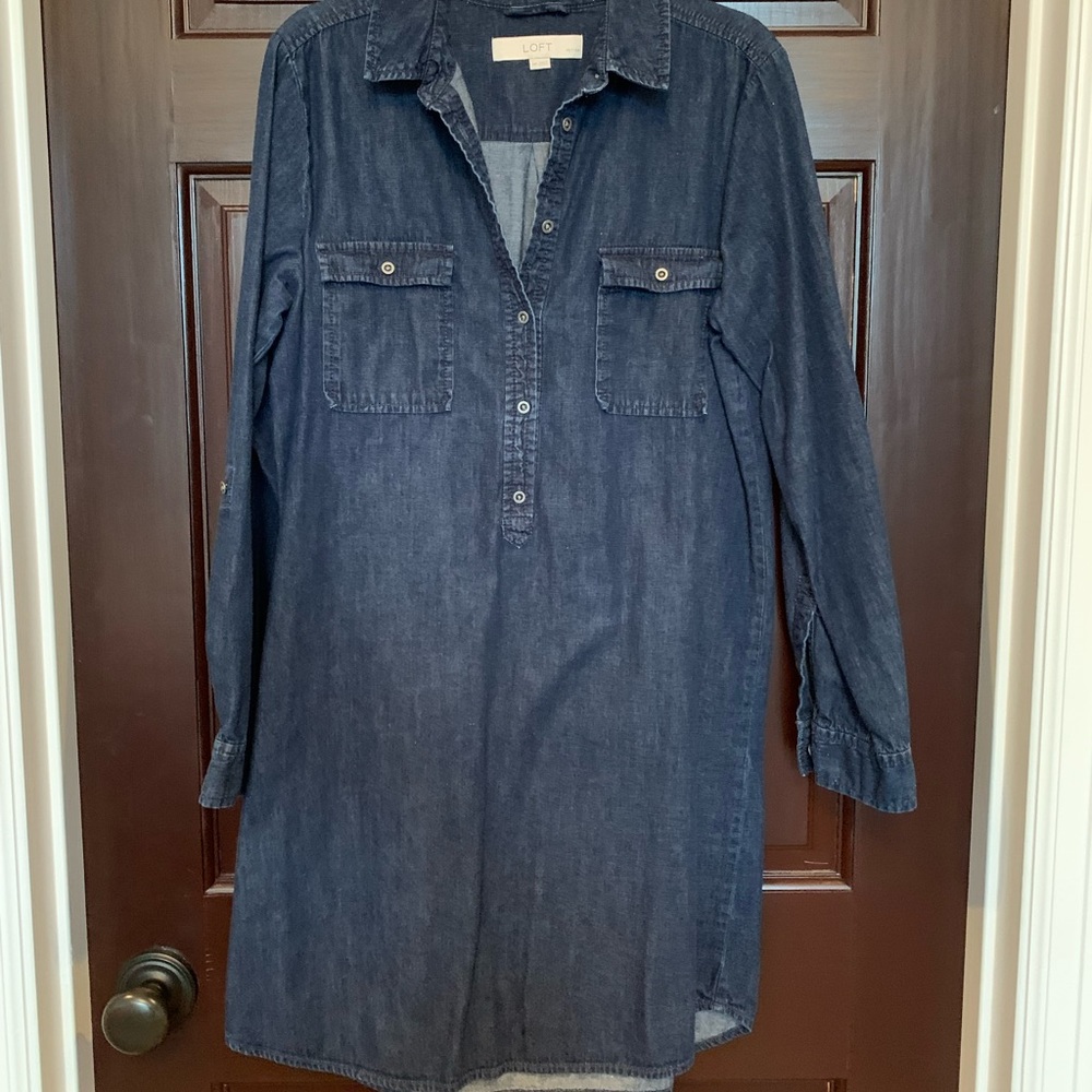 Banana Republic denim dress